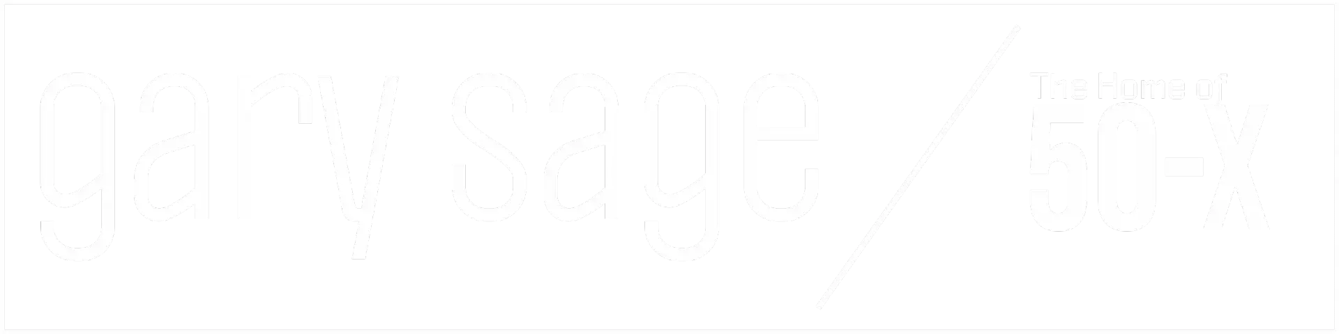 gary sage / 50-X